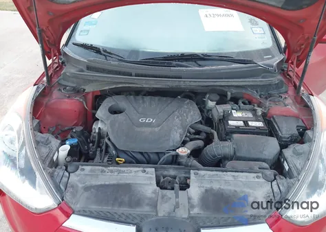 2013 Hyundai Veloster Base W/Black from USA, damaged, VIN KMHTC6AD6DU167563